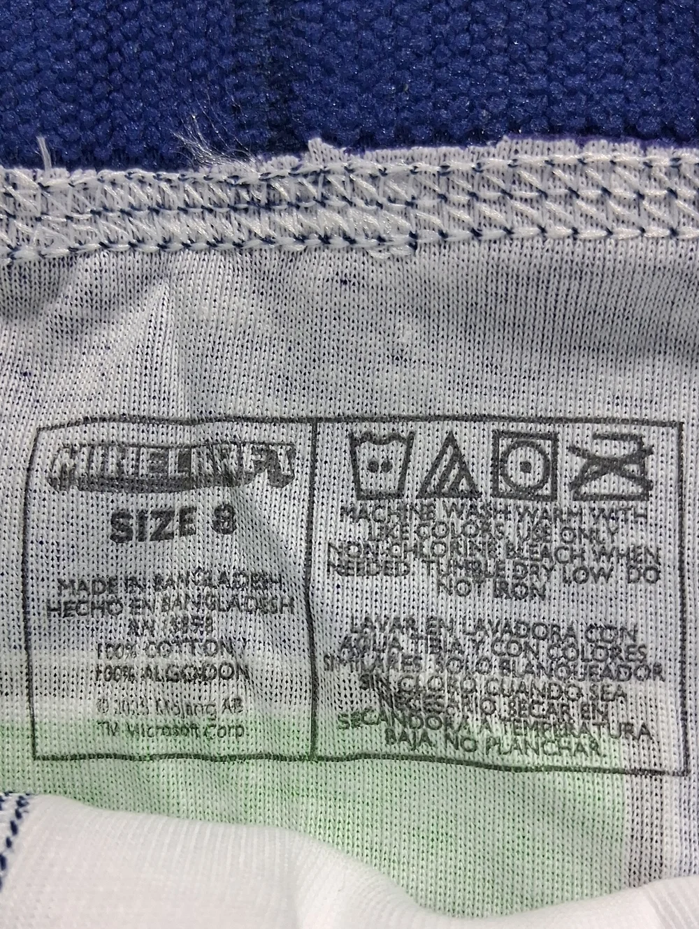 Boys Minecraft Briefs Size 8, 4 Pairs, NWOT